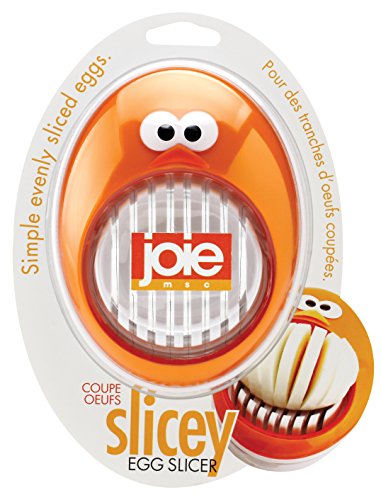 Joie Slicey - Egg Slicer, Kunststoff, Weiß Orange, 9.2 x 3 x 12.9 cm von Joie