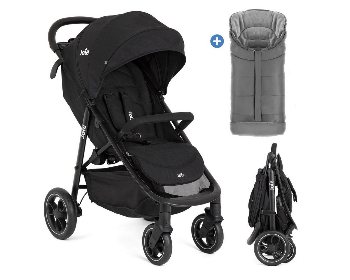 Joie Sportbuggy Litetrax - Shale, Sportwagen mit Liegeposition inkl. Fußsack & Regenschutz bis 22 kg Joie Sportbuggy Litetrax - Shale, Sportwagen mit Liegeposition inkl. Fußsack & Regenschutz bis 22 kg von Joie