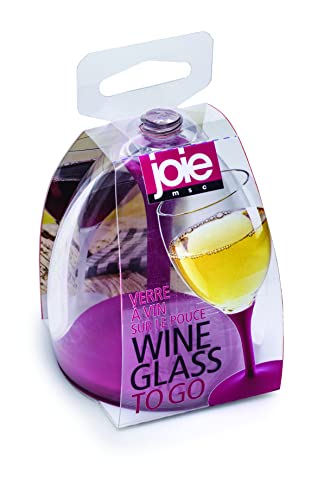 Joie Weinglas To Go, tragbares Weinglas, abnehmbarer Stiel, BPA-frei von Joie
