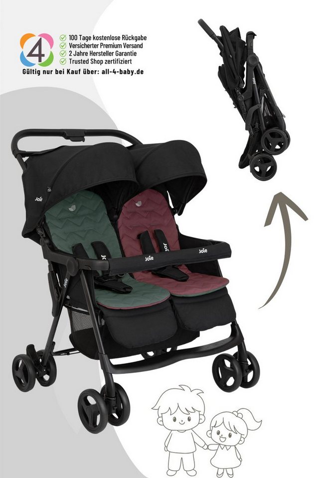 Joie Zwillingswagen, mit Regenverdeck! Joie Zwillingswagen, mit Regenverdeck! von Joie