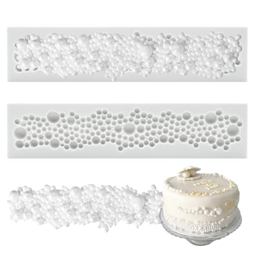 Joinor Silikonformen für Schokolade, Fondant, Kuchen, Dekoration, runde Perlen, Blasen, Süßigkeiten, Bastelset von Joinor