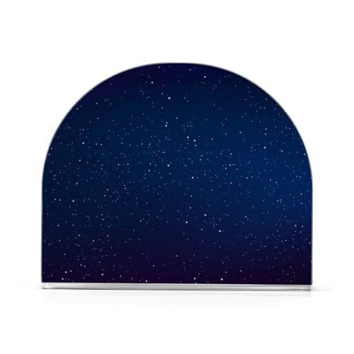 Dunkelblauer Himmel Glitzer Sterne Serviettenhalter für Tisch 2er Set Acryl Toilettenpapierhalter Abendessen Serviettenhalter Dunkelblauer Himmel Glitzer Sterne Serviettenhalter für Tisch 2er Set Acryl Toilettenpapierhalter Abendessen Serviettenhalter von Joitme