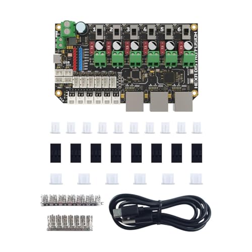 3D Drucker Hub Board Steuerplatine CAN 2.0 6 Ports USB 2.0 für RGB Lüfter Motherboard Erweiterung von Jojomis
