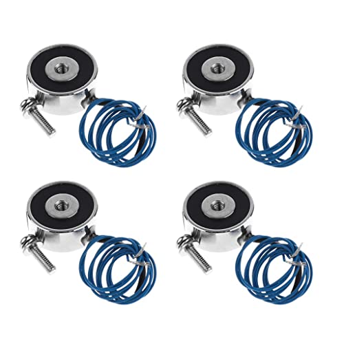 4x Ultradünner Elektromagnet Elektrohubmagnet Zugmagnet 5 kg Tragkraft, DC12V, 2.5 cm Durchmesser für Materialtransport und Automatisierung von Jojomis