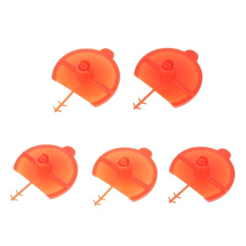 Flache Fächer-Sprühdüse, Schaumstoff-Erweiterung, wiederverwendbar, schäumender Strahl, Klebstoff, Dichtdüse, professionelle Polyurethan-Schaum-Sprühdüse, 5 Stück von Jojomis