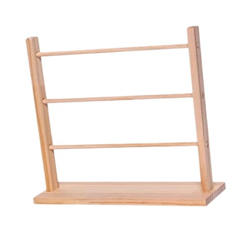 Schmuckständer aus Holz, für Halsketten, Uhren, kommerzielle Nutzung, Wohnheim, Einzelhandel, 3 Ebenen Schmuckständer aus Holz, für Halsketten, Uhren, kommerzielle Nutzung, Wohnheim, Einzelhandel, 3 Ebenen von Jojomis