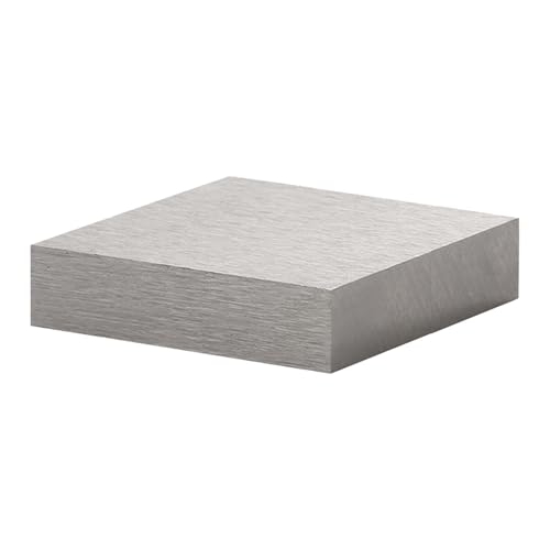 Stahlbankblock quadratisch 3 Größen Schmuckherstellung Werkzeug Juwelier Werkbank Metallbearbeitung Präzisionswerkzeug- 100 X 100 X 30 Mm von Jojomis