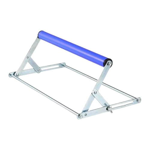 Verstellbarer Ständer für Schneidemaschinen, faltbar, Tischsäge, Material, Rollen-Aufsatz, 40 x 20 cm, Eisen, Werkstattausrüstung, Blau Verstellbarer Ständer für Schneidemaschinen, faltbar, Tischsäge, Material, Rollen-Aufsatz, 40 x 20 cm, Eisen, Werkstattausrüstung, Blau von Jojomis