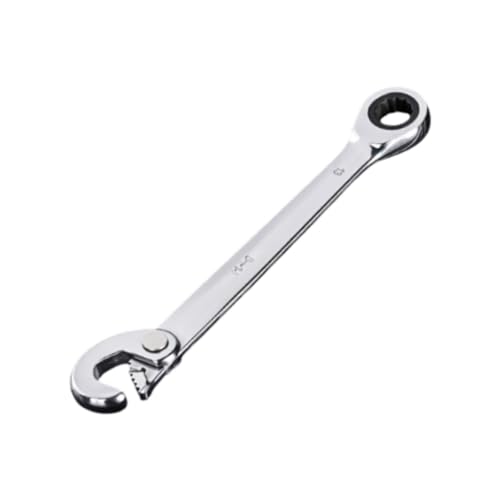 jojomis Ratschenschlüssel mit 72 Zähnen, Stahl, verstellbar, Wartungswerkzeug, 35 mm Öffnung, für Automobil, Sanitär, Fahrrad, Autoreparatur, 8 bis 14 mm von Jojomis