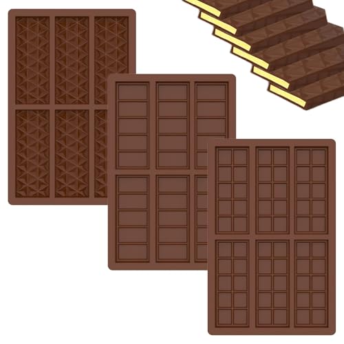 6 Kavitäten Schokoladenform Silikon Tief Schokoladentafel Form mit Verschiedenen Formen Schokolade Form Silikonform Schokolade Antihaftbeschichtung Schokoladentafel Silikonform Schokolade Pudding (3) 6 Kavitäten Schokoladenform Silikon Tief Schokoladentafel Form mit Verschiedenen Formen Schokolade Form Silikonform Schokolade Antihaftbeschichtung Schokoladentafel Silikonform Schokolade Pudding (3) von Jokapy