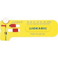 Jokari 40024 PWS-PLUS 001 Drahtabisolierer Geeignet für PVC-Drähte 0.12 bis 0.40mm von Jokari