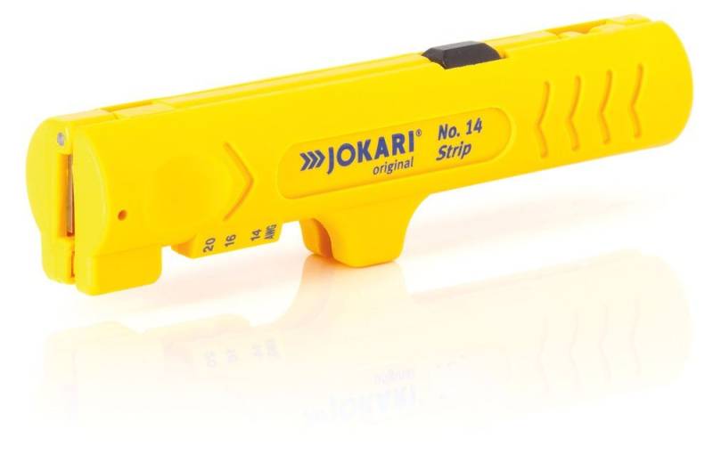 Jokari Kabelmesser JOKARI Entmanteler Strip fí?r PVC Kabel í€ŒŸ 4-13 mm inkl. Klinge von Jokari