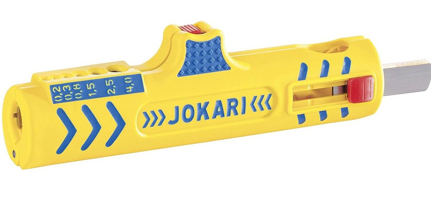 Jokari Kabelmesser Jokari Super Entmanteler Secura No. 15, zum Entmanteln von allen von Jokari