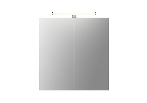 Jokey Spiegelschrank BelALU Aluminiumspiegelschrank mit Beleuchtung Badspiegel von Jokey