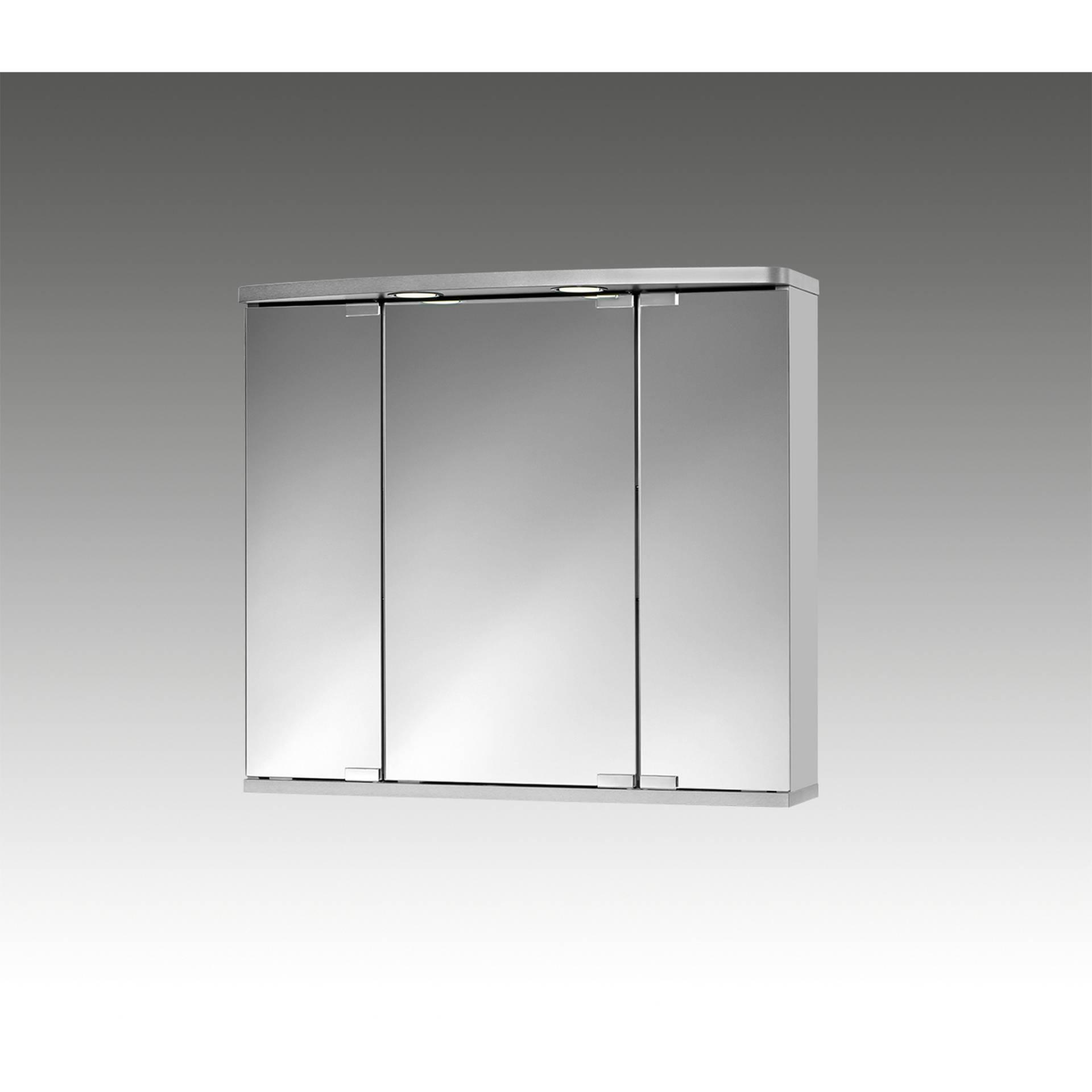 Jokey Spiegelschrank 'Doro' aluminiumfarben matt 67,4 x 60 x 22 cm von Jokey