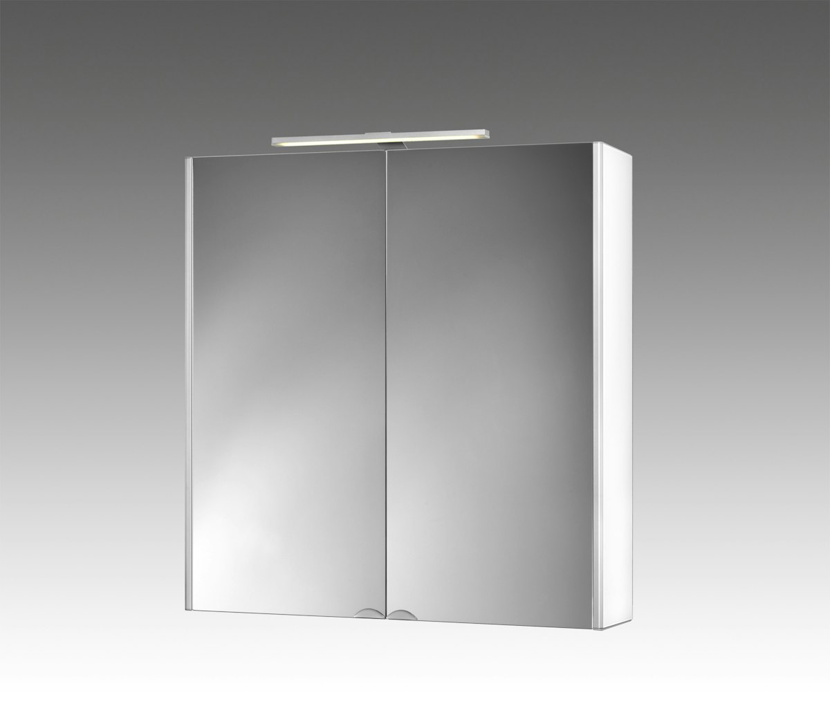 Spiegelschrank Dekor ALU-LED alu -weiß 65,5cm von Jokey