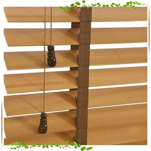 Holzjalousie Für Fenster,Horizontale Innen Jalousien,Verdunkelung/Wärmedämmung/Atmungsaktive Massivholz Jalousette,Sichtschutzvorhänge,Jalousetten 50mm Lamellen,Für Heimbüro,W×H-90×130cm(35 * 51in) Holzjalousie Für Fenster,Horizontale Innen Jalousien,Verdunkelung/Wärmedämmung/Atmungsaktive Massivholz Jalousette,Sichtschutzvorhänge,Jalousetten 50mm Lamellen,Für Heimbüro,W×H-90×130cm(35 * 51in) von Jolan