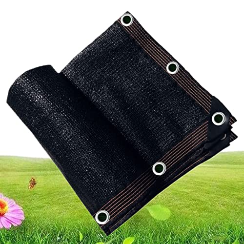 Schattennetz 2×3m 3×4m 3×5m 4×5m 3×6m 4×4m 4×6m 3×3m 4×8m Sonnensegel Schwarz Schattierungsnetz,Schattentuch Für Pflanzen,Sonnenschutznetz Mit Ösen,Beschattungsnetz Plane,Black-4x7m(13.1*23ft) von Jolan