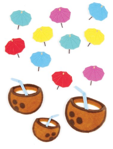 Jolee's Boutique 0015586957709 Regenschirme und Kokosnussgetränke 50-00461, Sonstige von Jolee's Boutique