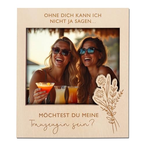 Joli Coon Trauzeugin fragen Bilderrahmen - Möchtest du meine Trauzeugin sein - magnetischer Bilderrahmen für gemeinsames Bild Joli Coon Trauzeugin fragen Bilderrahmen - Möchtest du meine Trauzeugin sein - magnetischer Bilderrahmen für gemeinsames Bild von Joli Coon