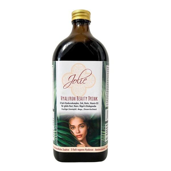 Jolie au naturel Hyaluron Drink I 3-fach Hyaluron Komplex I Anti-Aging Boost für Haut, Haare & Nägel I Immunsystem I Darmkur von Jolie au naturel