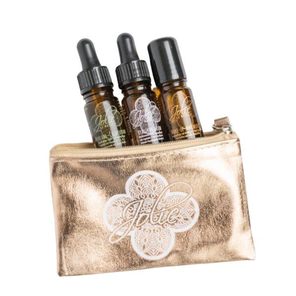 Jolie au naturel BIO Hyaluron Gesichts Pflegeset I Geschenk SET I Reisegröße I vegan von Jolie au naturel