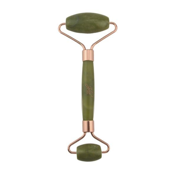 Jolie au naturel Jade Gesichtsroller Beautymassage I Jade Roller I trockene & unreiner Haut von Jolie au naturel