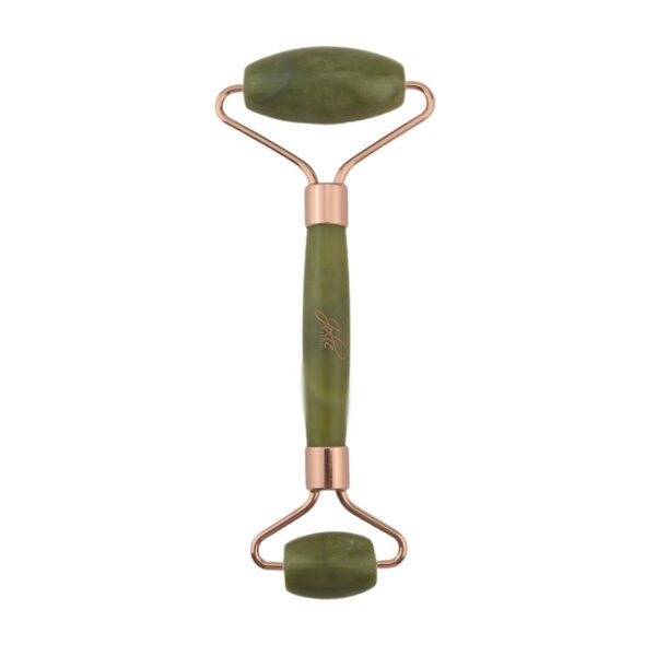 Jolie au naturel Jade Gesichtsroller Beautymassage I Jade Roller I trockene & unreiner Haut von Jolie au naturel
