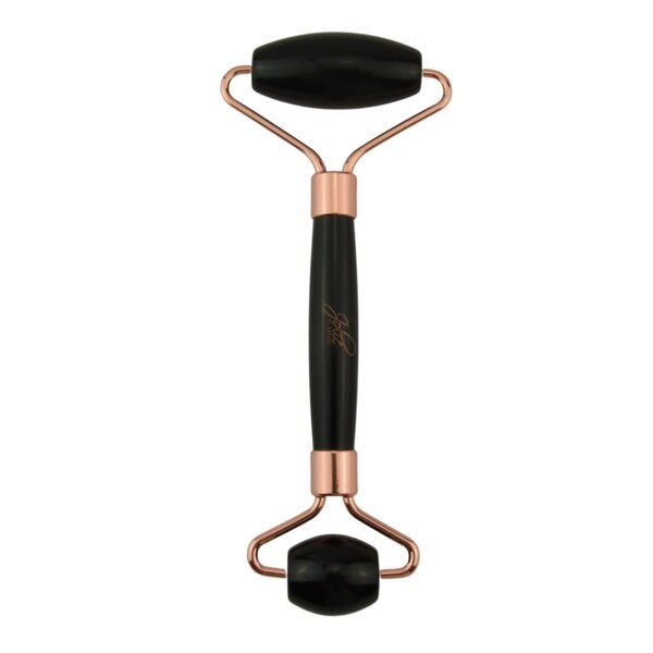 Jolie au naturel Lava Gesichtsmassageroller I Obsidian Quartz Anti-Aging Massage Roller I reife Haut von Jolie au naturel