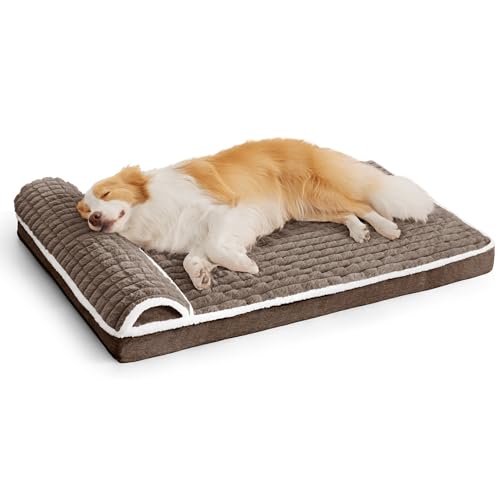 Jolifield Orthopädisches Hundebett, mittelgroß, mit Kissen, 76,2 x 50,8 cm, wasserdicht, weich, bequem, Schaumstoff-Matte mit abnehmbarem, waschbarem Bezug und rutschfester Unterseite, Taupe Jolifield Orthopädisches Hundebett, mittelgroß, mit Kissen, 76,2 x 50,8 cm, wasserdicht, weich, bequem, Schaumstoff-Matte mit abnehmbarem, waschbarem Bezug und rutschfester Unterseite, Taupe von Jolifield