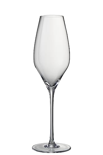 Jolipa LETI Champagnerglas, transparentes Glas von Jolipa