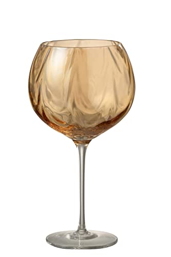 Jolipa Unregelmäßiges Weinglas, Bernstein von Jolipa