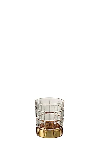 Jolipa Whiskyglas, transparent/goldfarben von Jolipa