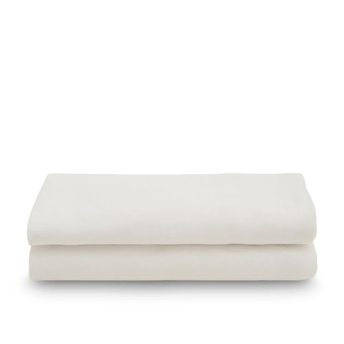 Jollein 535-852-00001 Mulltücher weiß 115x115 cm 2er Pack von Jollein