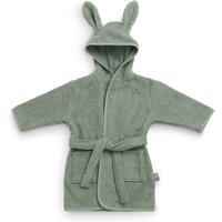 Jollein - Bademantel, 1 - 2 Jahre, ash green von Jollein