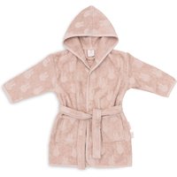 Jollein - Bademantel Frottee, 1 - 2 Jahre, Miffy Jacquard, wild rose von Jollein