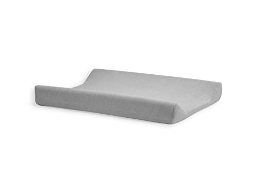 Jollein Spannbettlaken Frottee 40 x 80/90cm- Soft Grey von Jollein