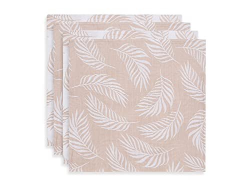 Jollein Hydrophile Multituch Small 70x70 cm Nature Pale Pink 4 Stück von Jollein