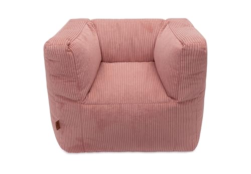 Jollein Kindersessel Corduroy Wild Rose – Weicher Kinder Sessel aus Cordstoff für Kleinkinder – Leicht & Gemütlich – Perfekt fürs Kinderzimmer – Altrosa Jollein Kindersessel Corduroy Wild Rose – Weicher Kinder Sessel aus Cordstoff für Kleinkinder – Leicht & Gemütlich – Perfekt fürs Kinderzimmer – Altrosa von Jollein