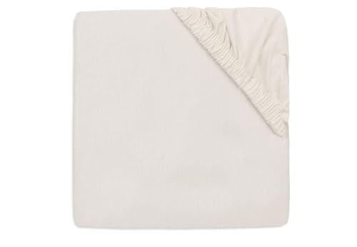 Jollein Spannbettlaken Jersey - Für das Kinderbett - Oatmeal - 60x120cm - Spannbettlaken Baumwolle - Spannbetttuch - Oeko-TEX Zertifiziert von Jollein