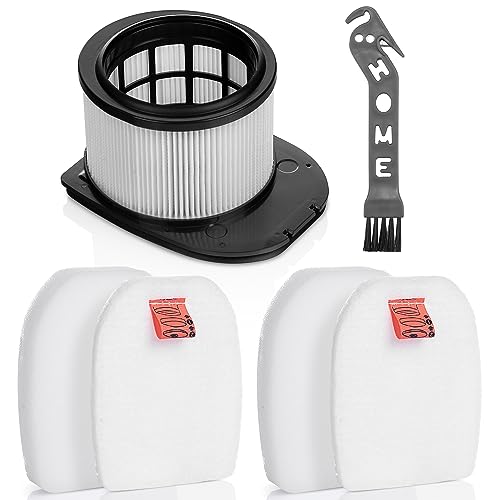 IZ400/IZ420 Filter für Shark Stratos Anti Hair Wrap Plus Pet Pro Cordless Stick Staubsauger IZ400 IZ420 IZ400UK IZ400UKT IZ420UKT, 2 Ersatz-Filzschaumfilter + 1 HEPA-Filter waschbar von Jollsung