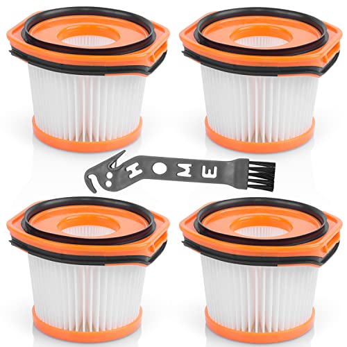Jollsung 4 x Handfilter für Shark Ersatzfilter-Set WandVac System 2-in-1 kabelloser Staubsauger WV361UK WV361GDUK WV361PLUK WV361RGUK WV361BLUK WV362UKT WV362RGUKT WV362RGUKT WV362262 BLUKT Jollsung 4 x Handfilter für Shark Ersatzfilter-Set WandVac System 2-in-1 kabelloser Staubsauger WV361UK WV361GDUK WV361PLUK WV361RGUK WV361BLUK WV362UKT WV362RGUKT WV362RGUKT WV362262 BLUKT von Jollsung