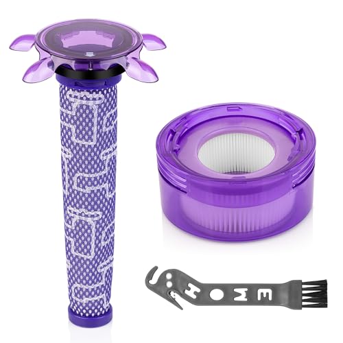 Sternförmigem Vormotorfilter und Nachmotorfilter Ersatzfilter für Dyson V8 Focus Mattress V7 Neues Modell V8 Origin+ V8 Animal Extra schnurlosen Staubsauger SV25 SV37, Teilenummer 965661-05/967478-05 von Jollsung