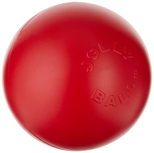 Jolly Pets Push-n-Play Ball Hundespielzeug, 11,4 cm/klein, Rot von Jolly Pets