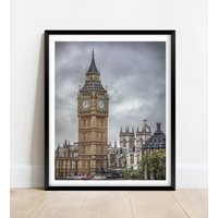 Big Ben Elizabeth Tower London | Limitierte Auflage Architekturfotografie Kunst Wandkunst Exclusiver Druck Plakate Foto von JollyjackprintShack