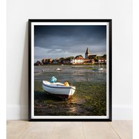 Bosham Quay West Sussex | Limitierte Auflage Fotografie Kunst Wandkunst Exclusiven Druck Plakate Boot Fotos Großbritanien von JollyjackprintShack