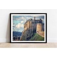 Edinburgh Castle Schottland | Limitierte Auflage Fotografie Kunst Wandkunst Exclusiver Druck Plakate Fotos Skt von JollyjackprintShack