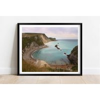 Lulworrt Cove Dorset | Limitierte Auflage Fotografie Kunst Wandkunst Exclusiven Druck Plakate Strand Fotos Großbritanien von JollyjackprintShack