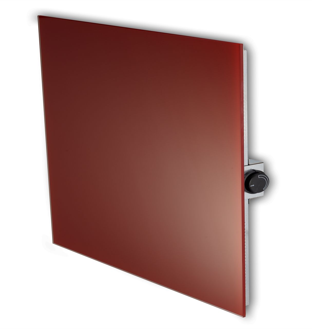 Bella Jolly Infrarot Glasheizkörper 60 x 60 cm 365 Watt, rot von Jollytherm