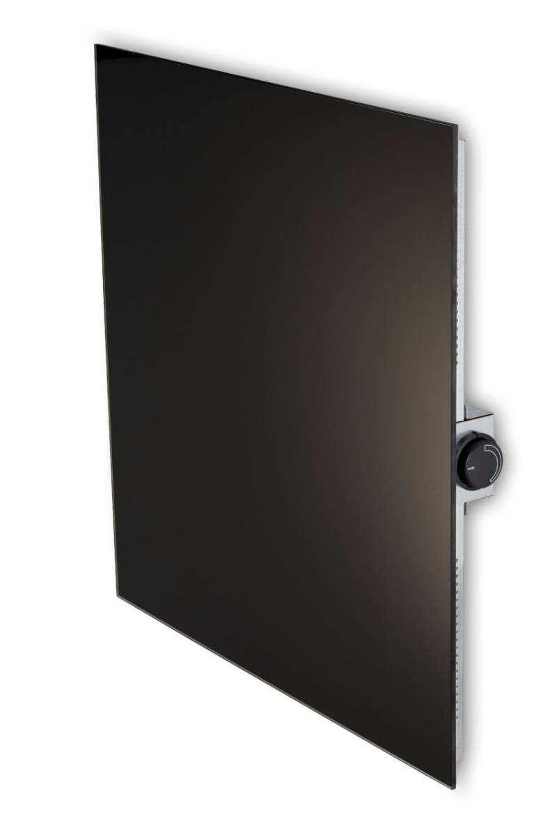 Bella Jolly Infrarot Glasheizkörper 60 x 80 cm 580 Watt, schwarz von Jollytherm